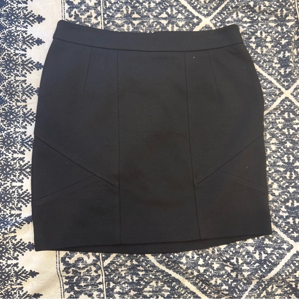 BCBGeneration Black Pencil Mini Skirt 8 office siren